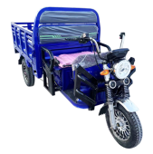 Электротрицикл грузовой 1800W 72V58AH синий