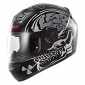 Шлем LS2 FF352 X RAY (M, Matt Black)