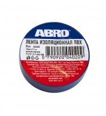 Изолента ПВХ синяя 15 мм X 9,1 м ABRO
