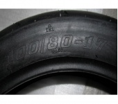 Шина 17" заднего колеса XGJ125-26 (100/80-17)