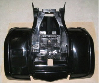 Накладка задняя (черная) SP302В