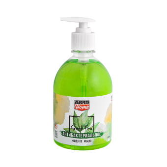 Мыло жидкое антибактериальное Abro Home Green Tea (500 мл)