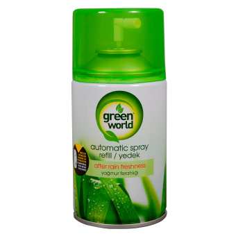Освежитель воздуха (сменный баллон) Green World After rain freshness 250 мл