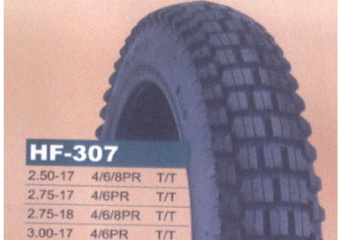 Шина 17" 2,75х17  Duro HF-307 T/T