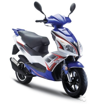 Мотороллеры F22 - JJ150T-17 150CC синий/белый
