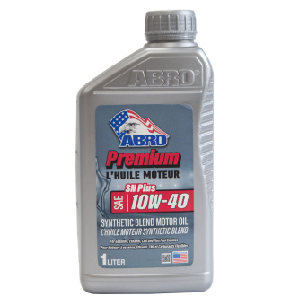 Масло моторное Premium Synthetic Blend (полусинтетика) SAE 10W40 1 л ABRO*