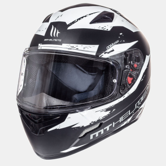 Шлем MT MUGELLO VAPOR(L, Matt Black White)
