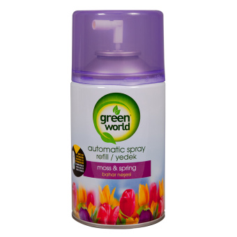 Освежитель воздуха (сменный баллон) Green World Moss&spring 250 мл
