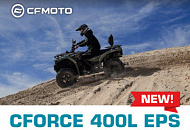 Релиз 2022 года – абсолютно новый CFMOTO CFORCE 400L EPS Релиз 2022 года – абсолютно новый CFMOTO CFORCE 400L EPS